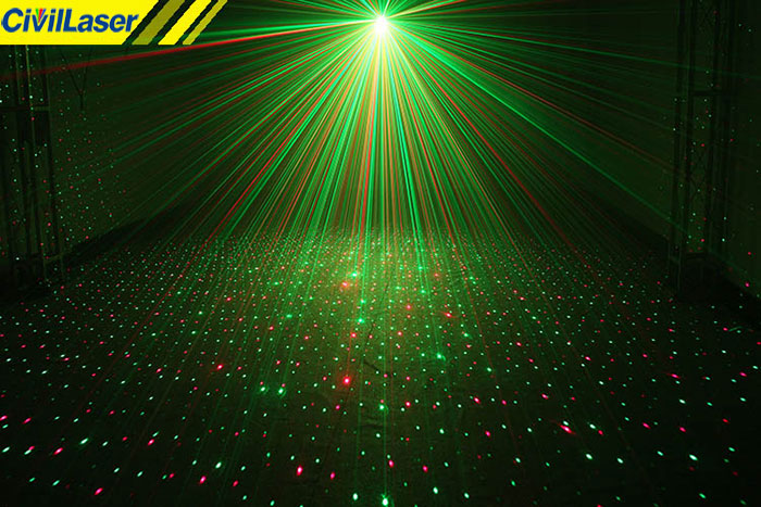 small laser stage lighting